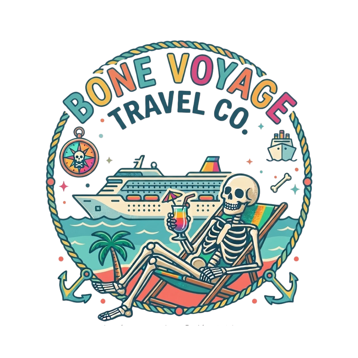 Bone Voyage Travel Co.  logo